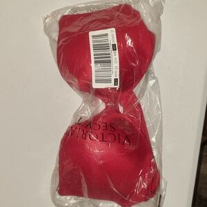 Victoria's Secret Red Satin Bra